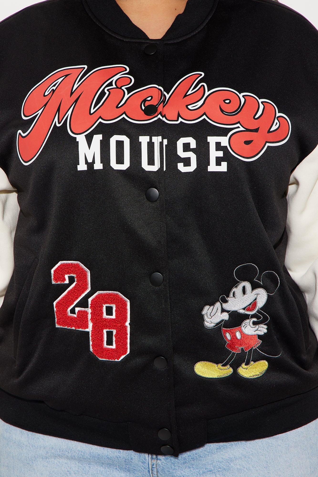 Mickey Mouse Sherpa Lined Jacket - Black Product Image