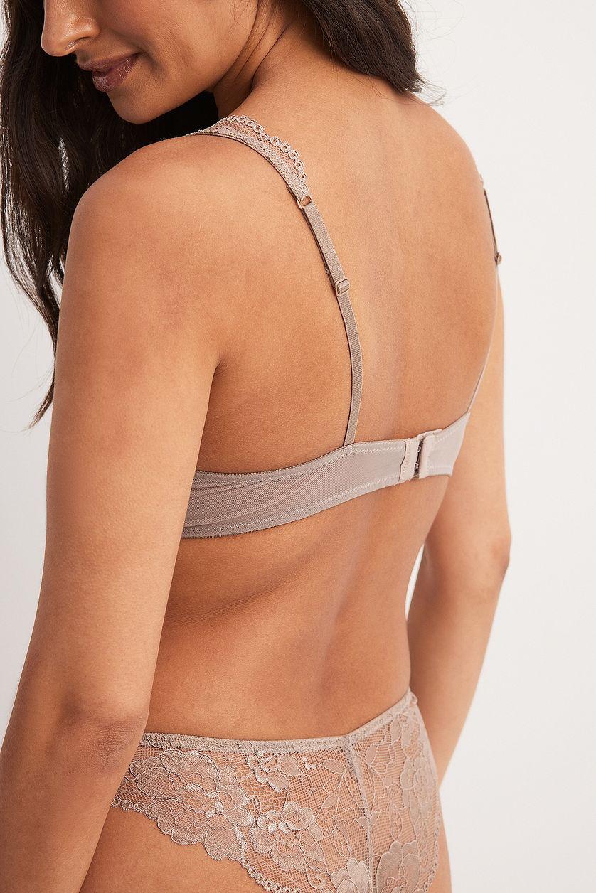 High Cut Lace Thong Product Image