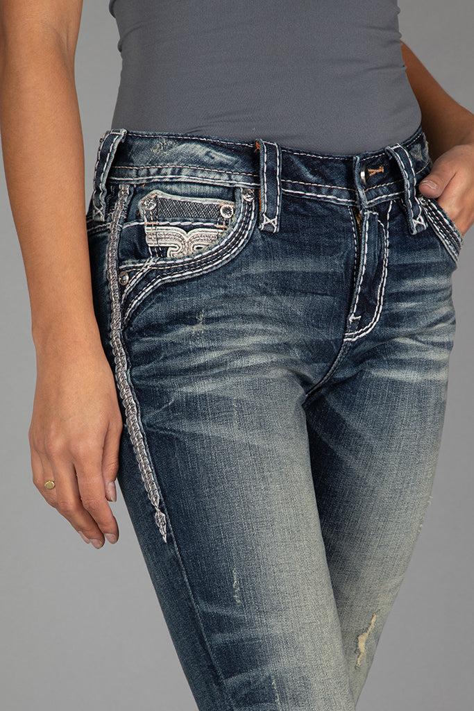 Leila Bootcut Jeans Product Image