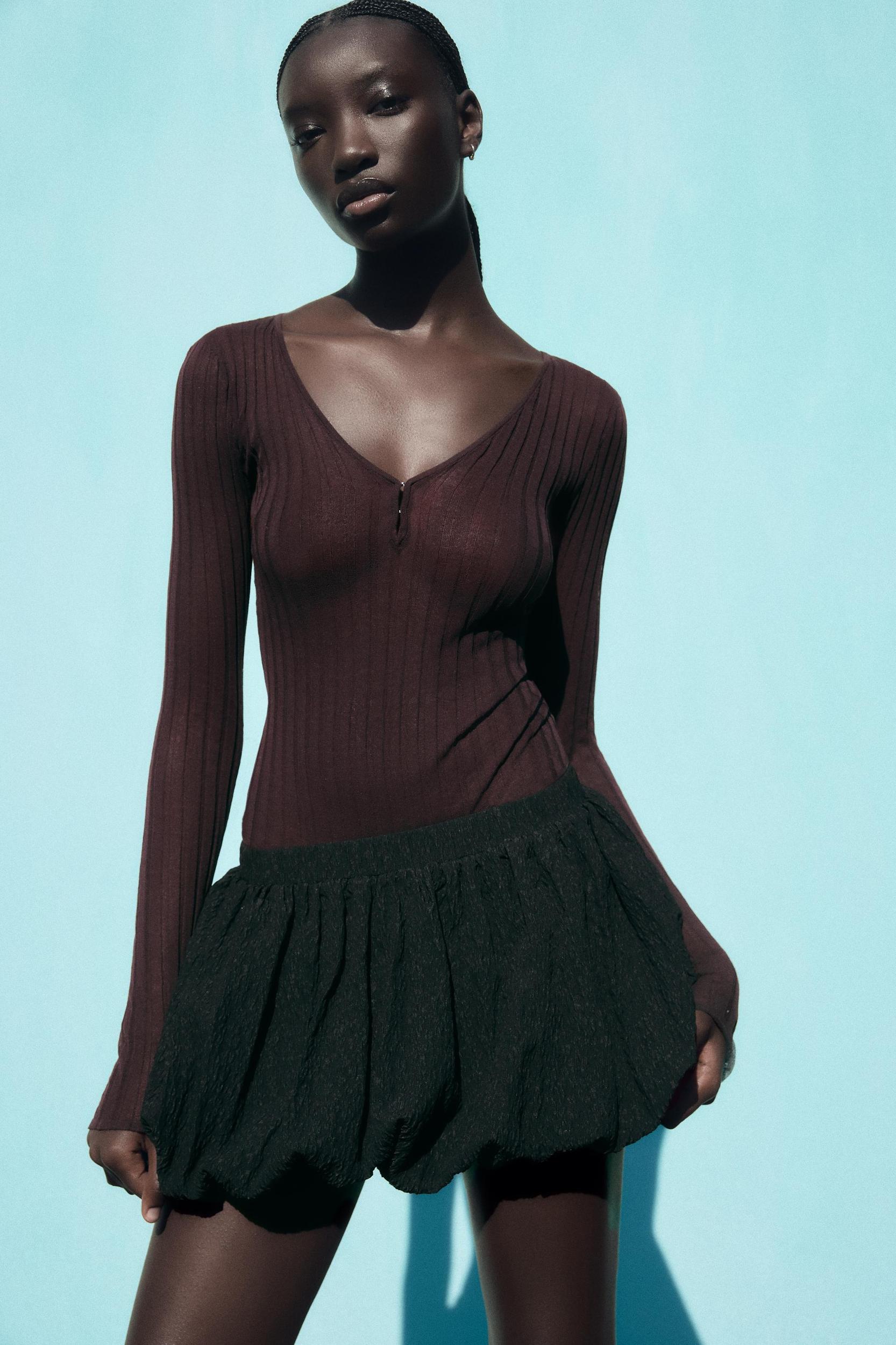 BALLOON MINI SKIRT Product Image