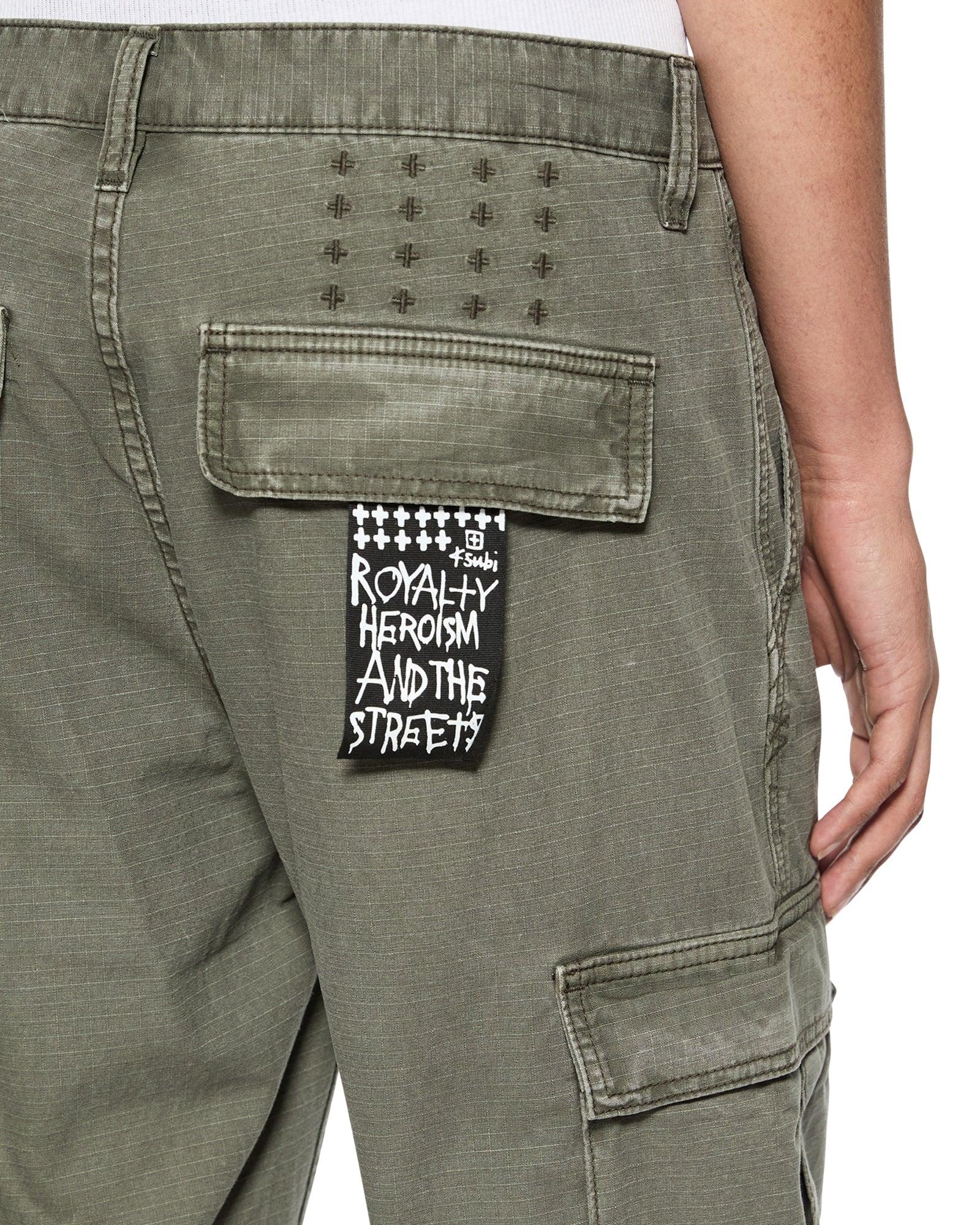 FUGITIVE CARGO PANT FOREST Male Product Image