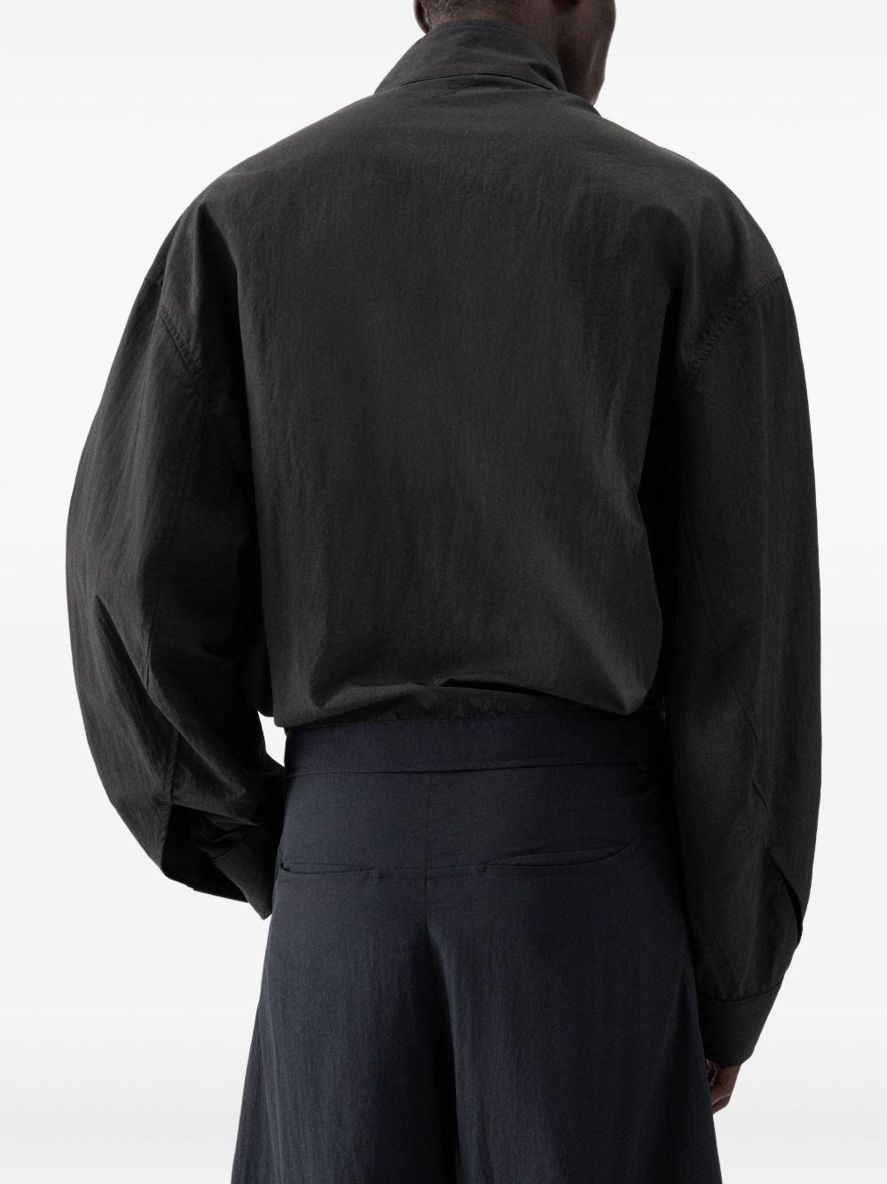 cropped button-up jacket Product Image