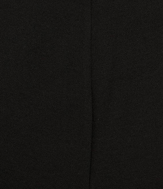 Eileen Fisher Tencel™ Lyocell Double Knit Wide Leg Pull-On Ankle Pants Product Image