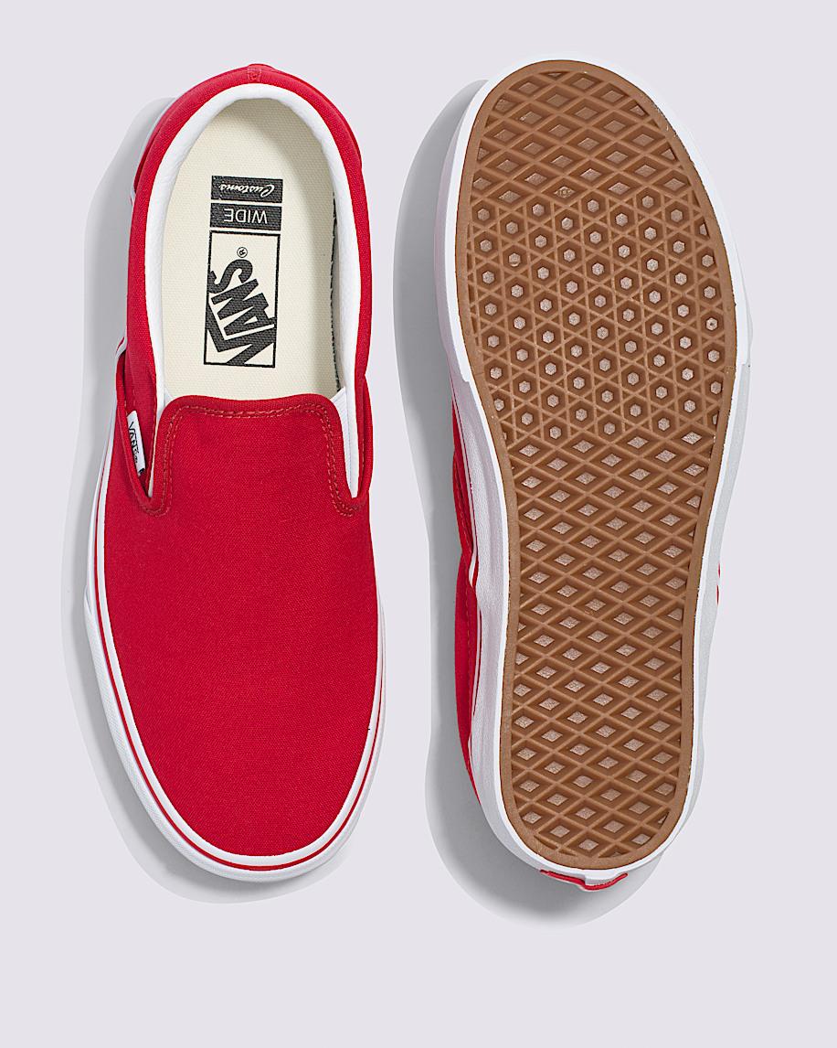 Customs Classic Slip-On Wide Shoe in Customs| Vans US Product Image