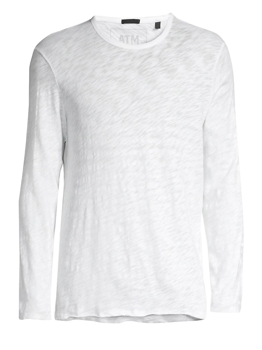 Atm Anthony Thomas Melillo Destroyed Slub-Knit Tee Product Image