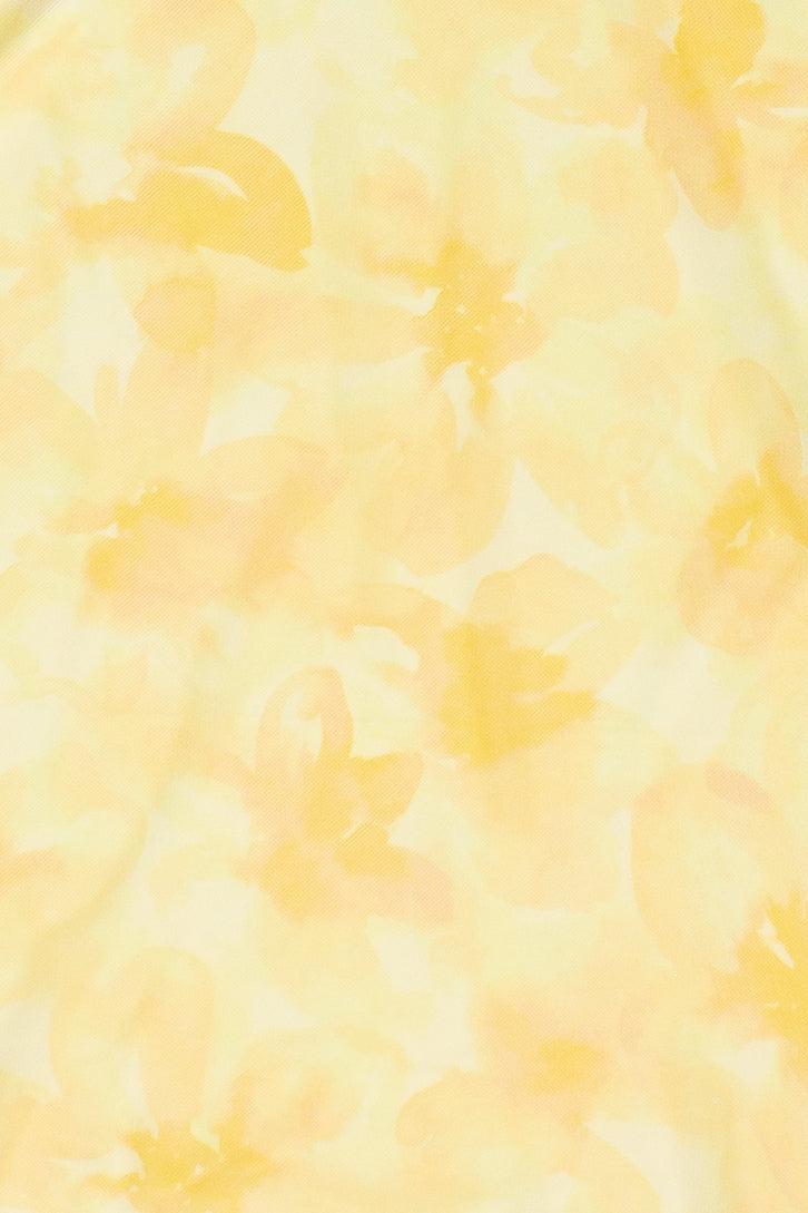 Floral Print Mesh Cami Dress Product Image