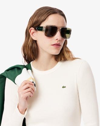 Slim Fit Ribbed Cotton T-shirt Product Image