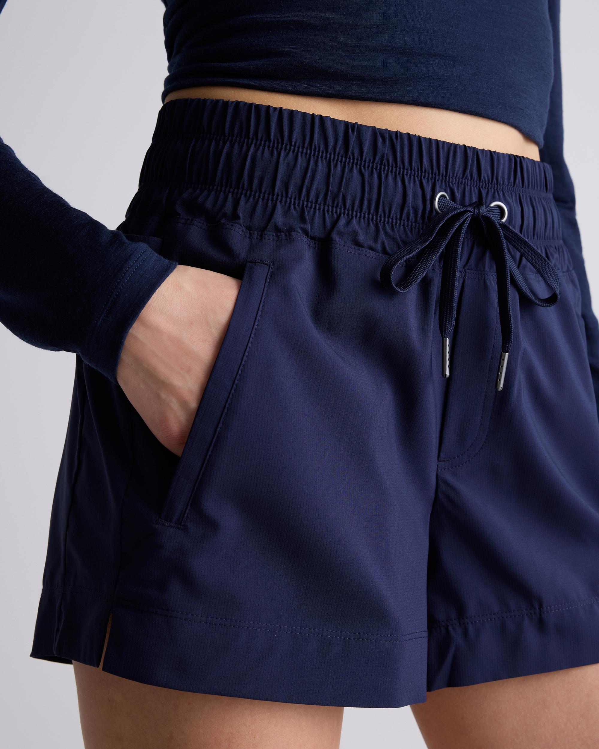 Quince | Women's Micro Ripstop Mid-Rise Hike Shorts Nylon/Spandex Product Image