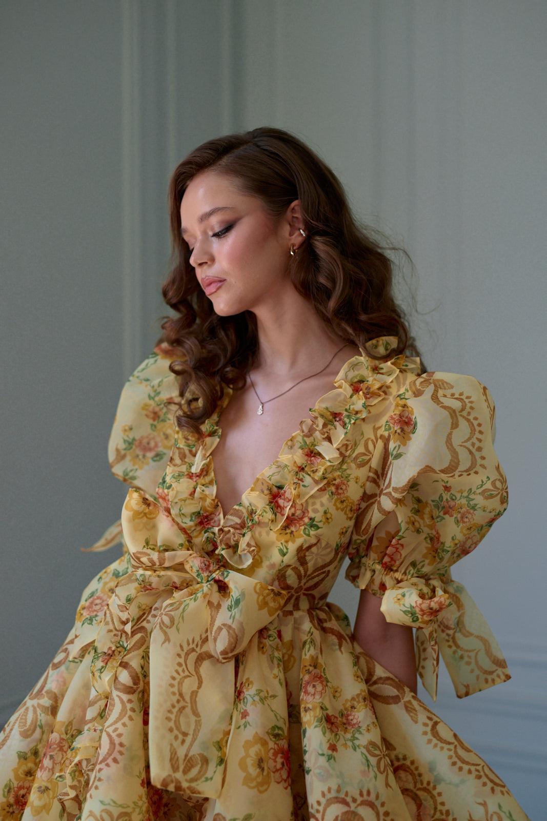 The Creme Brulee Marie Dress Product Image