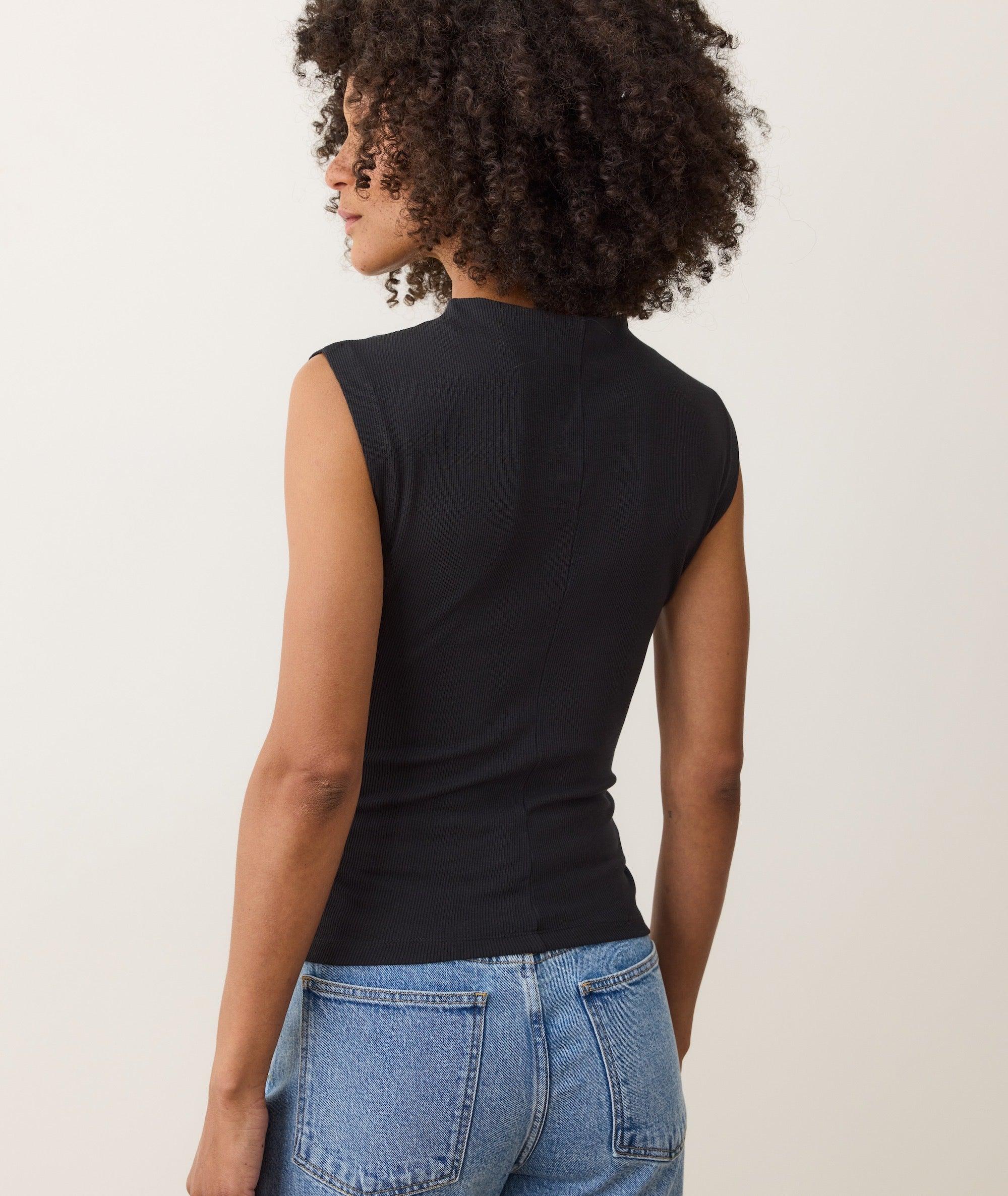 Lexi Rib Sun-In Mockneck Top Product Image