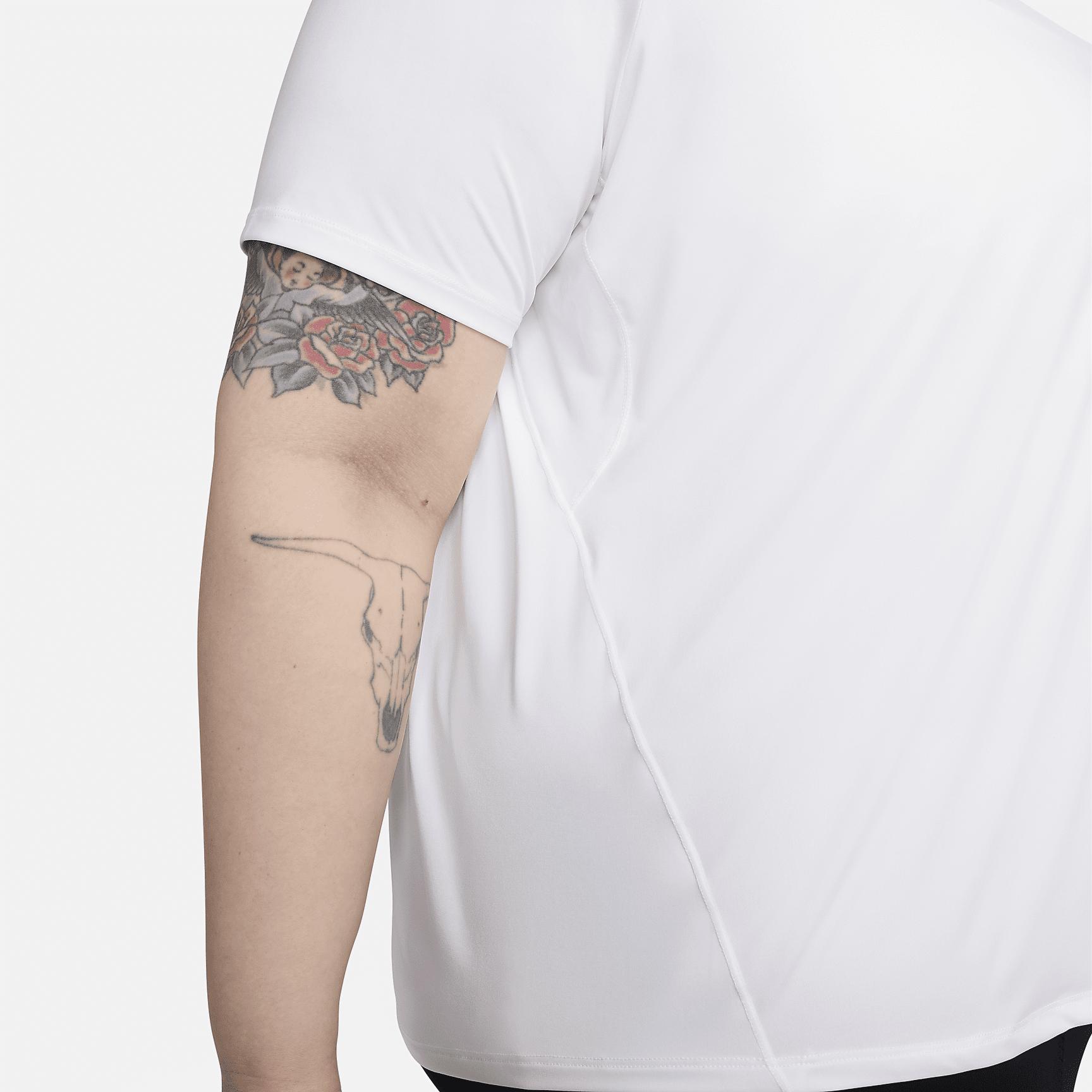 Nike Womens One Classic Dri-FIT Short-Sleeve Top (Plus Size) | FN2800-100 Product Image