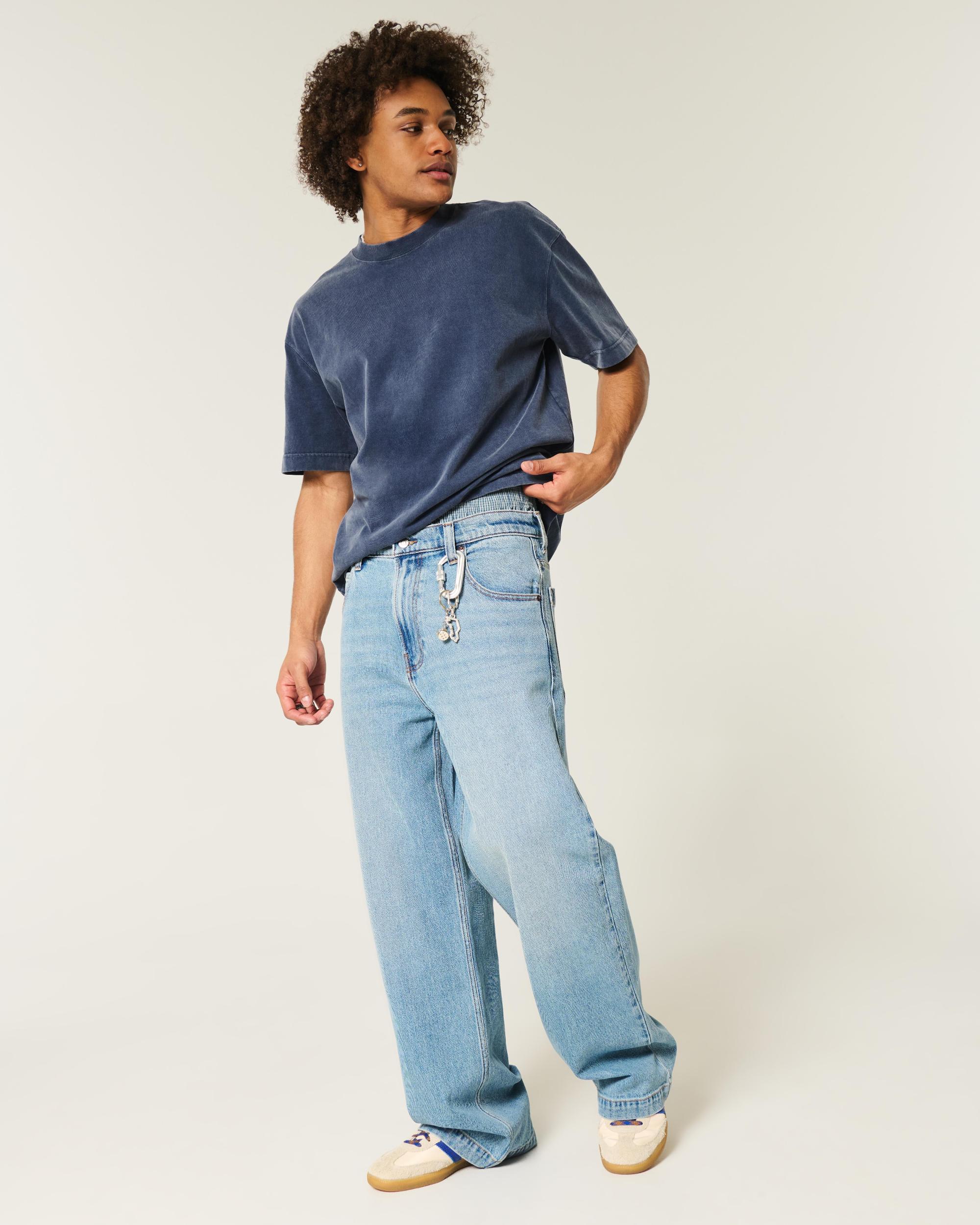 Dalix Mens Lil Smile Heavy Weight Cotton Tee Product Image