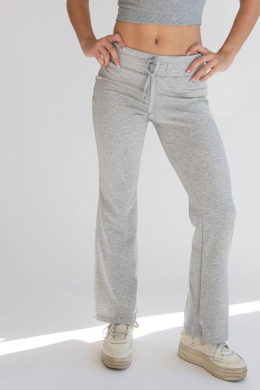Drawstring Flare Lounge Pants Product Image