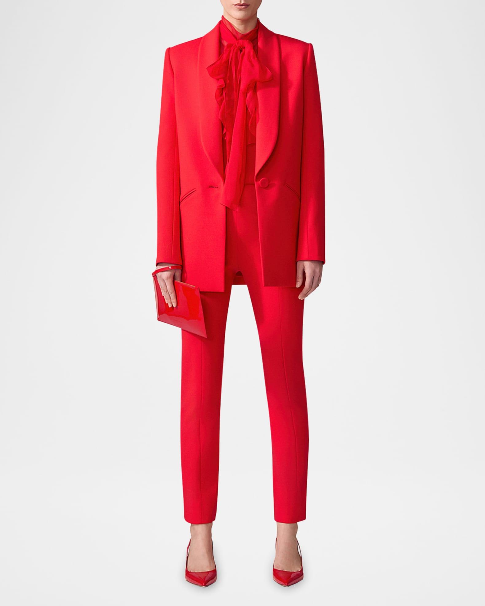 Emille Slim-Leg Ankle Pants Product Image