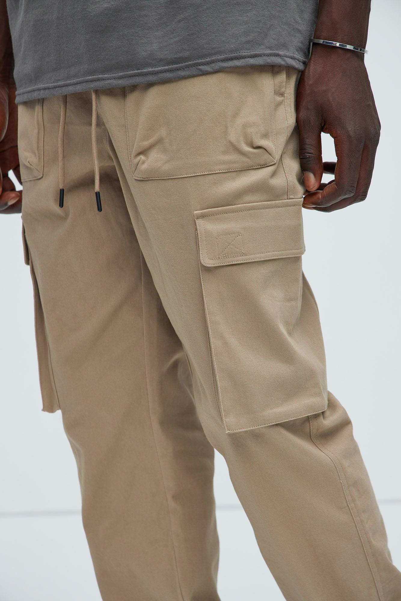 Cadet Utility Slim Cargo Pants - Khaki Product Image
