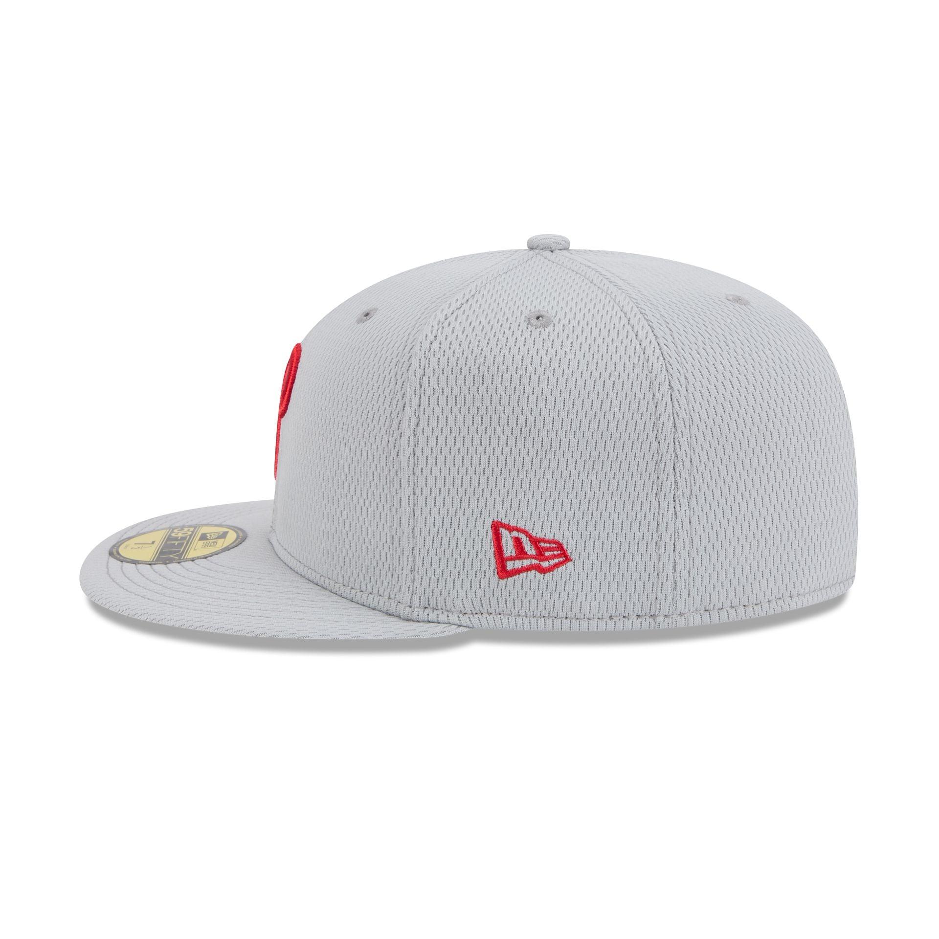 Philadelphia Phillies 2025 Clubhouse Gray 59FIFTY Fitted Hat Male Product Image