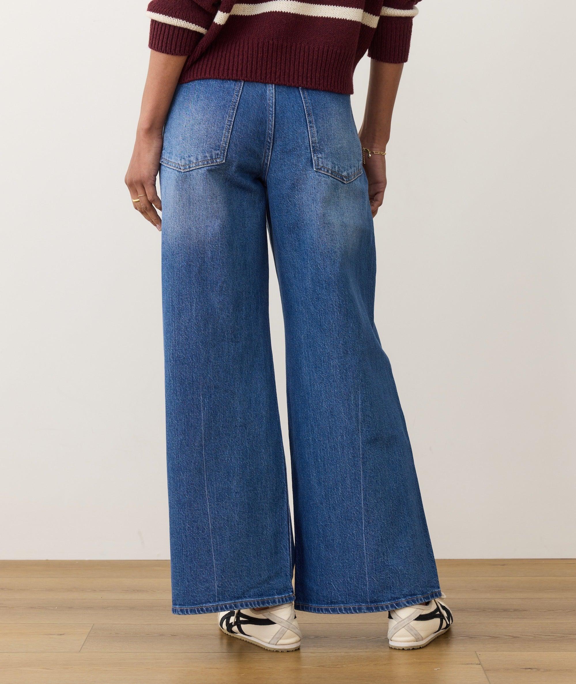 Charlie Denim Wide Leg Pant Product Image