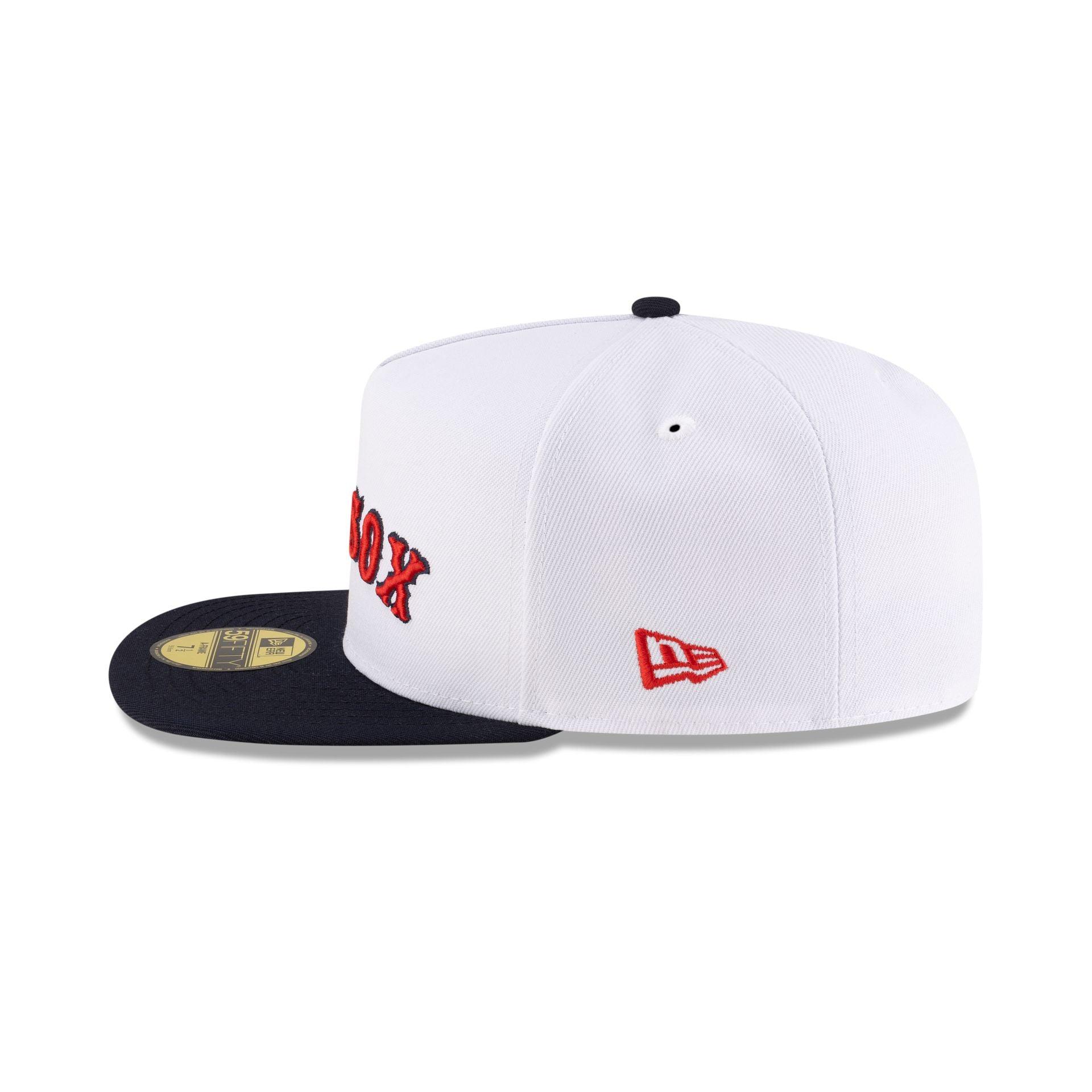 Just Caps League Sidepatch Optic White San Diego Padres 59FIFTY A-Frame Fitted Hat Male Product Image