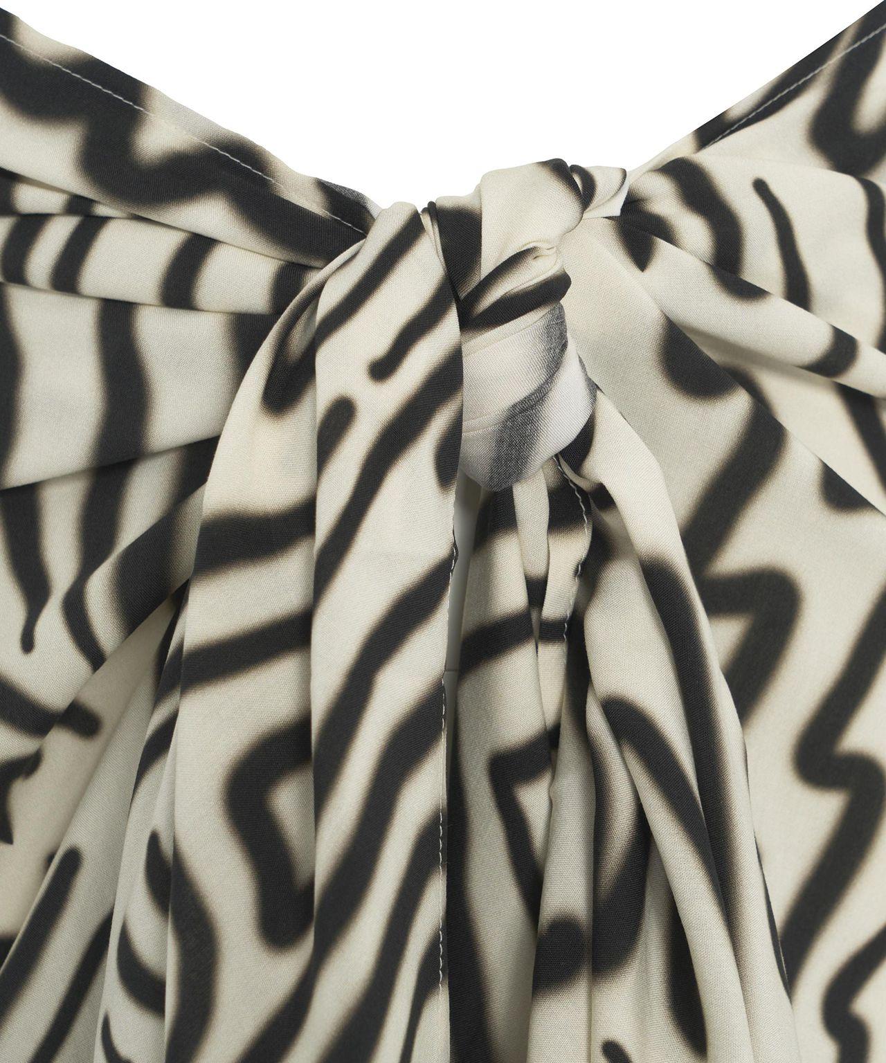 Wrap skirt 'Cyan Sarong' Product Image