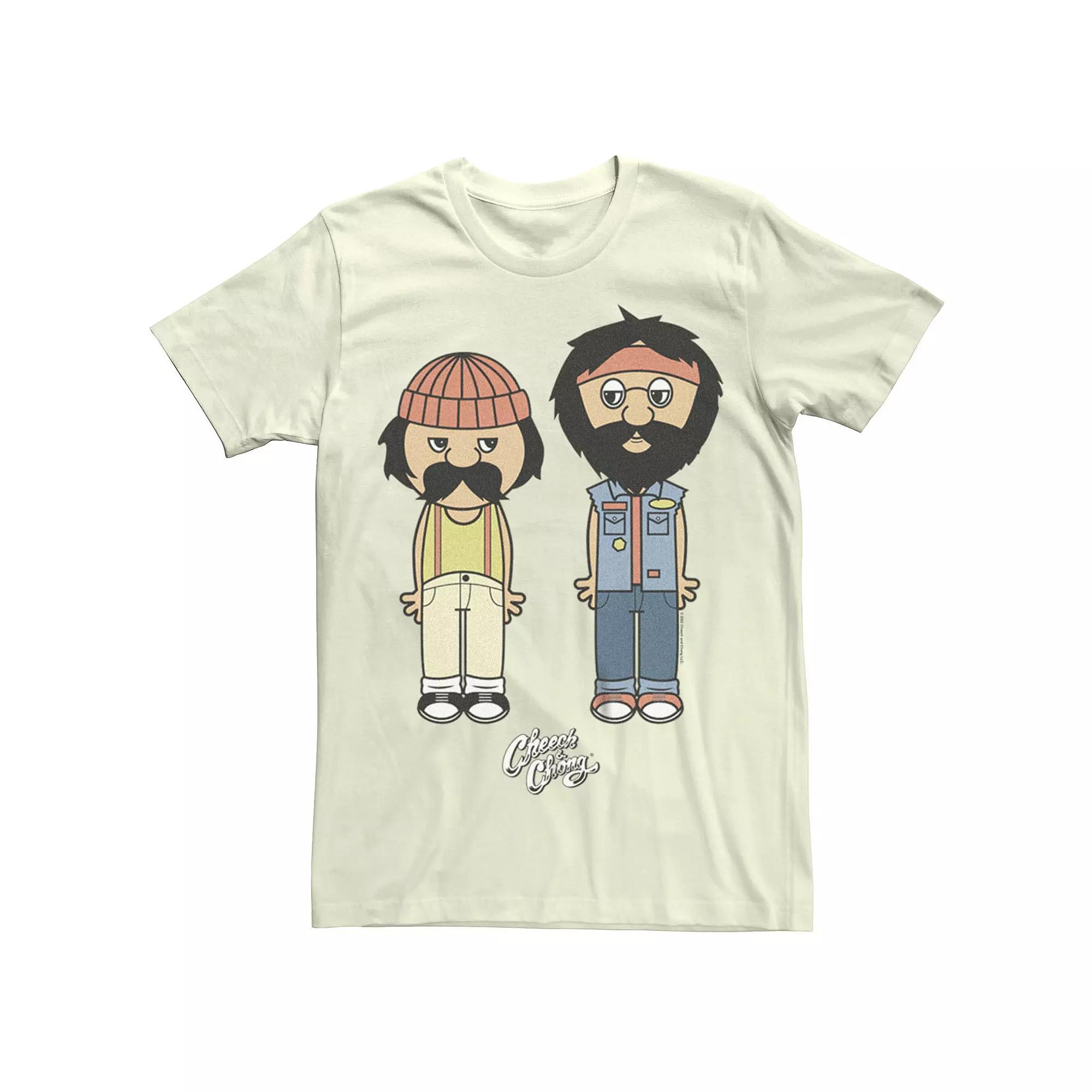 Men's Cheech And Chong Cartoon Characters Tee,  Product Image