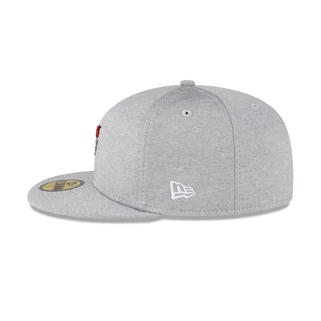 New Era Golf Gray 59FIFTY Fitted Hat Male Product Image