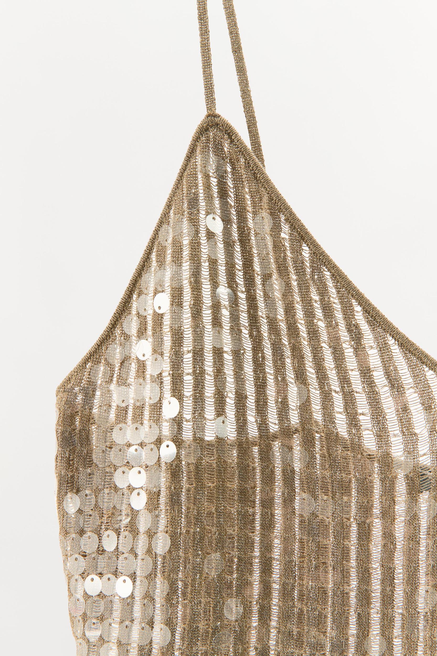 SEQUIN KNIT TOP Product Image