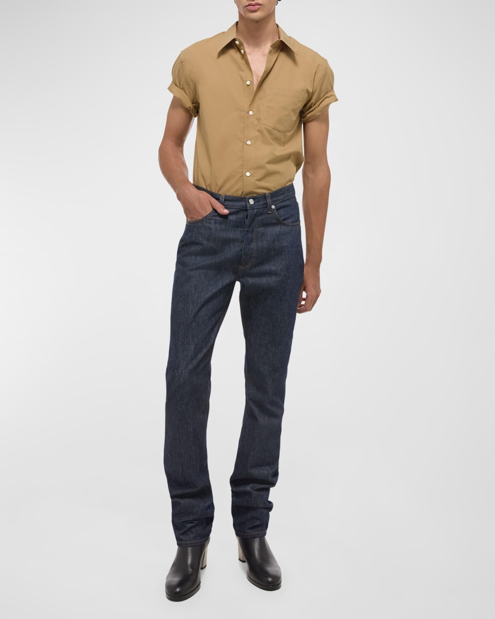 Men's Classic Solid Sport Shirt Product Image