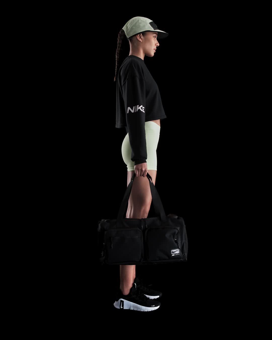 Womens Nike Pro Dri-FIT Loose Crew-Neck French Terry Sweatshirt | HV3591-675 Product Image