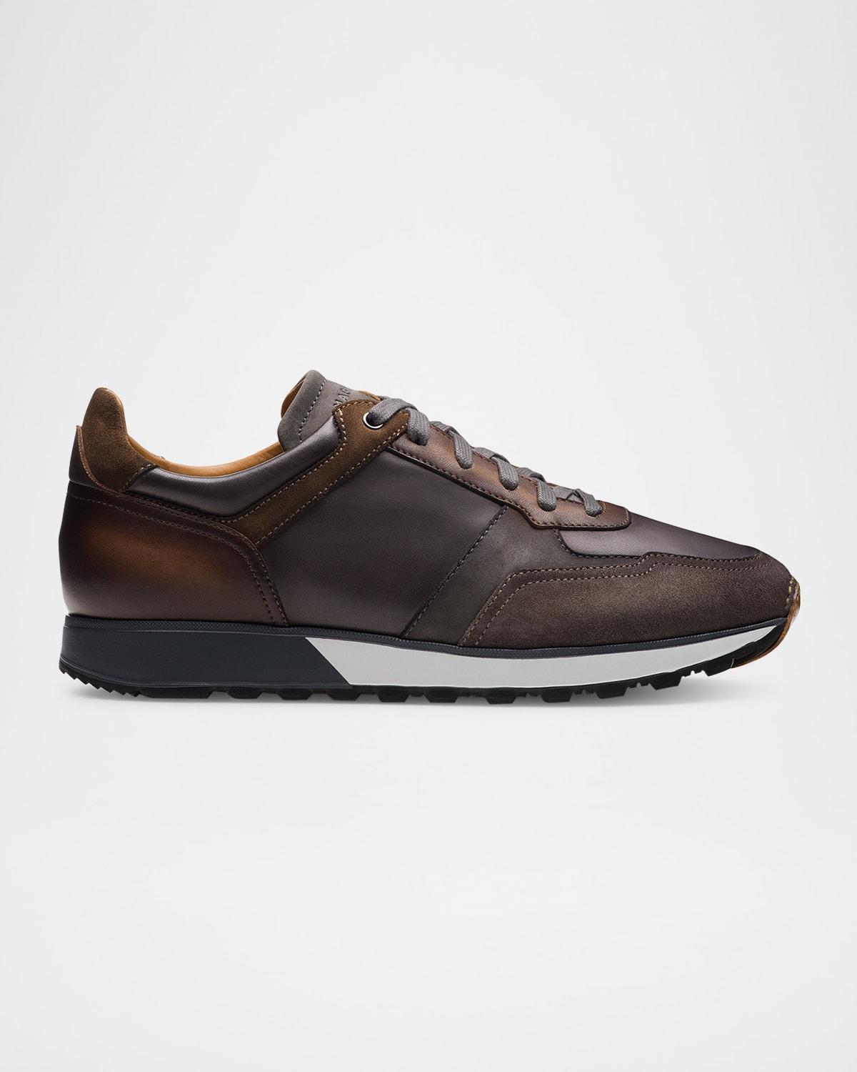 Men's Arco Leather Runner Sneakers Product Image