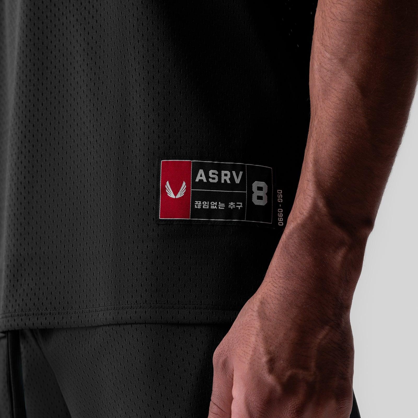 0990. Ion-Mesh Basketball Jersey - Black Product Image