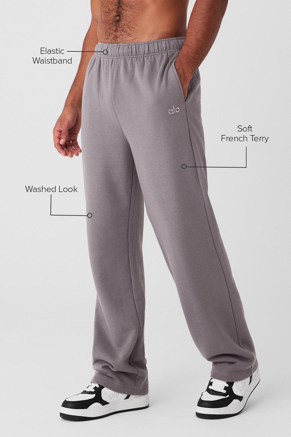 Washed Accolade Straight Leg Sweatpant - Cool Grey Wash Male Product Image