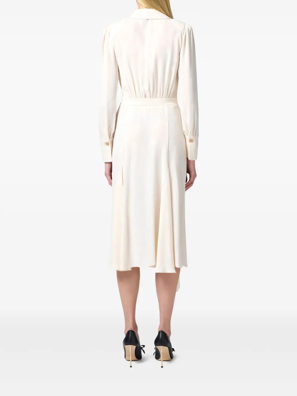 asymmetric pleated dress Product Image