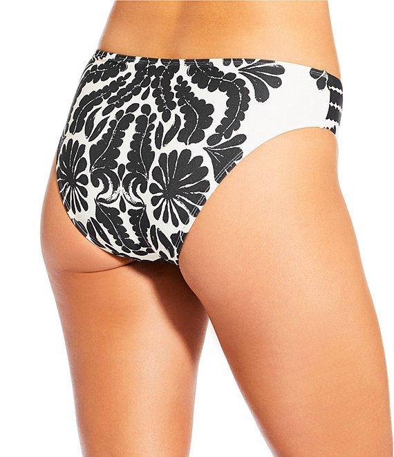 Antonio Melani Talavera Bonded Ruffle V-Neck Bralette Swim Top Product Image