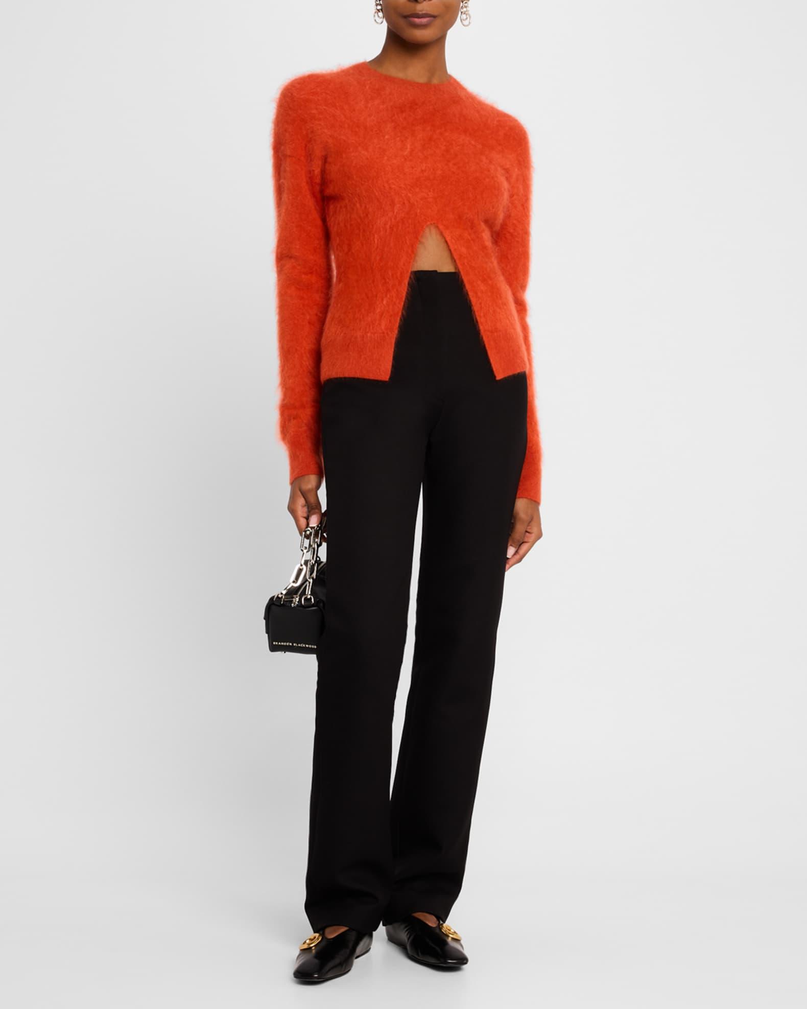 Kloe Cut-Away Cashmere Sweater Product Image