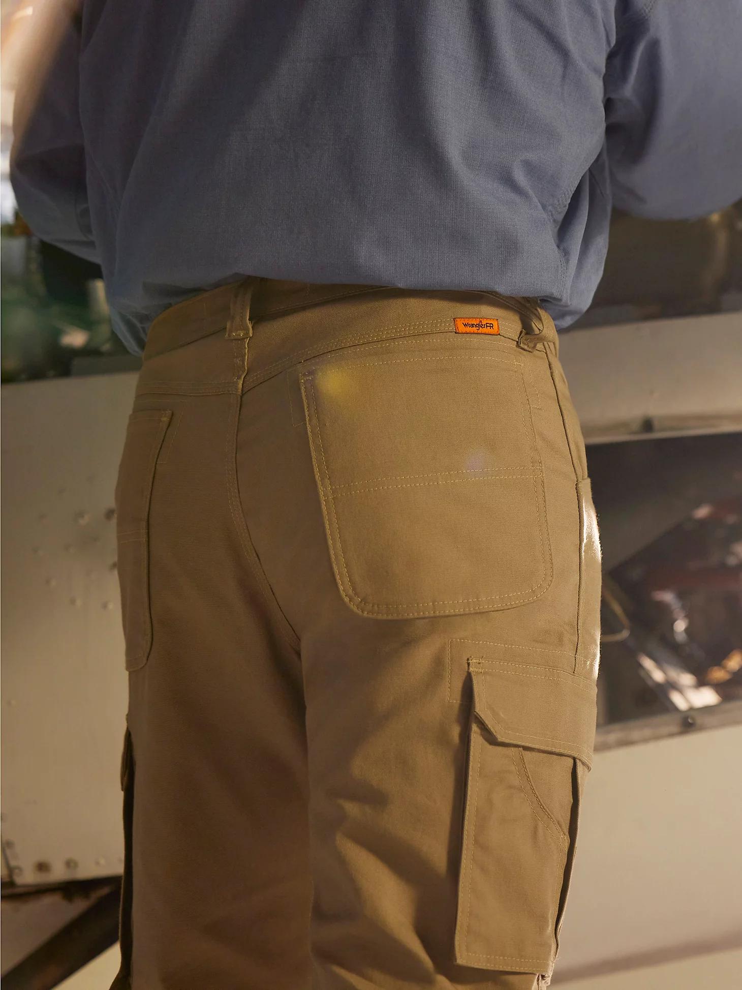 Wrangler® FR Flame-Resistant Ripstop Stretch Relaxed Ranger Pant | Men's PANTS | Wrangler® Product Image