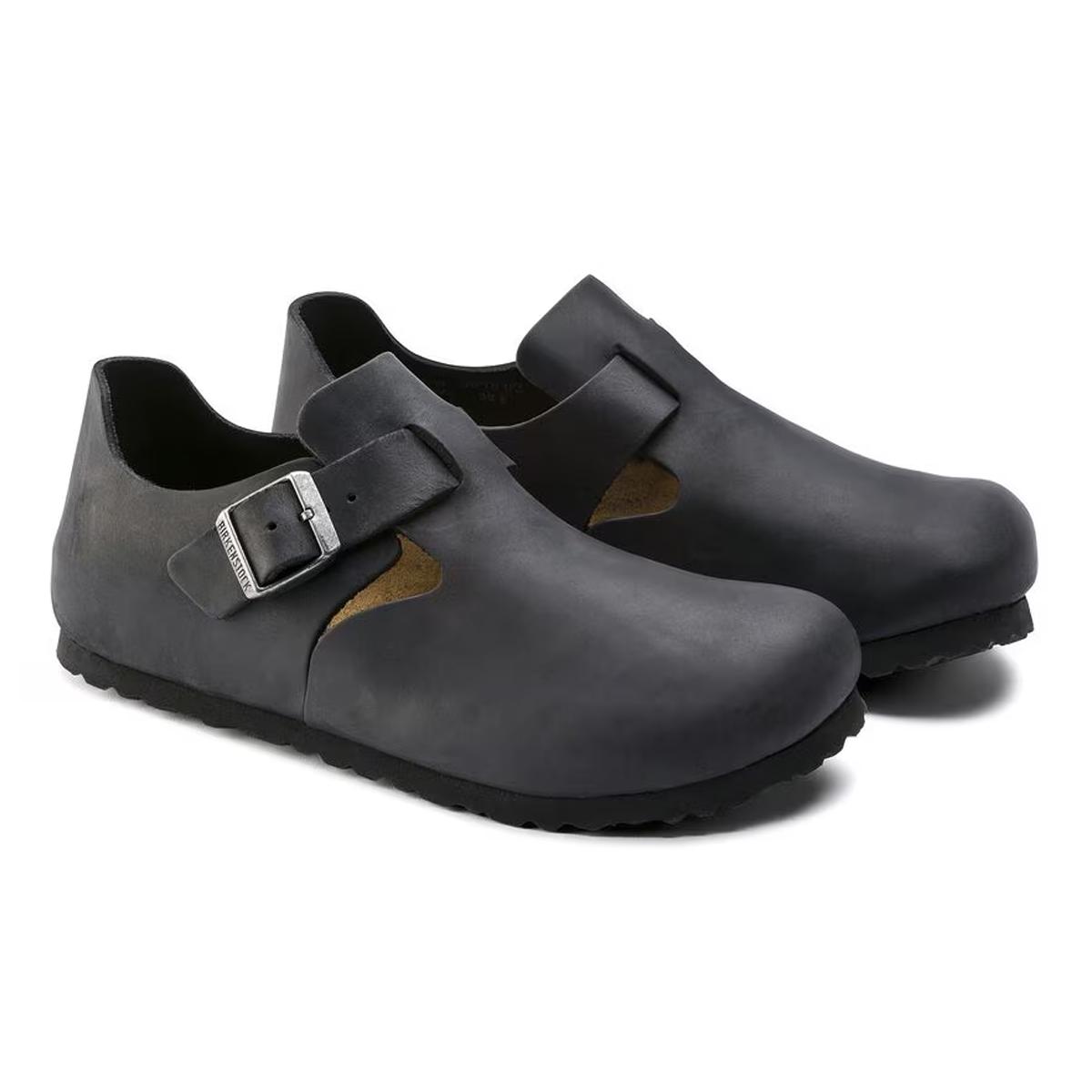 Birkenstock London Natural Leather Clogs Product Image