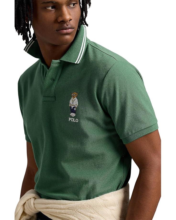 Classic Fit Mesh Polo Shirt Product Image