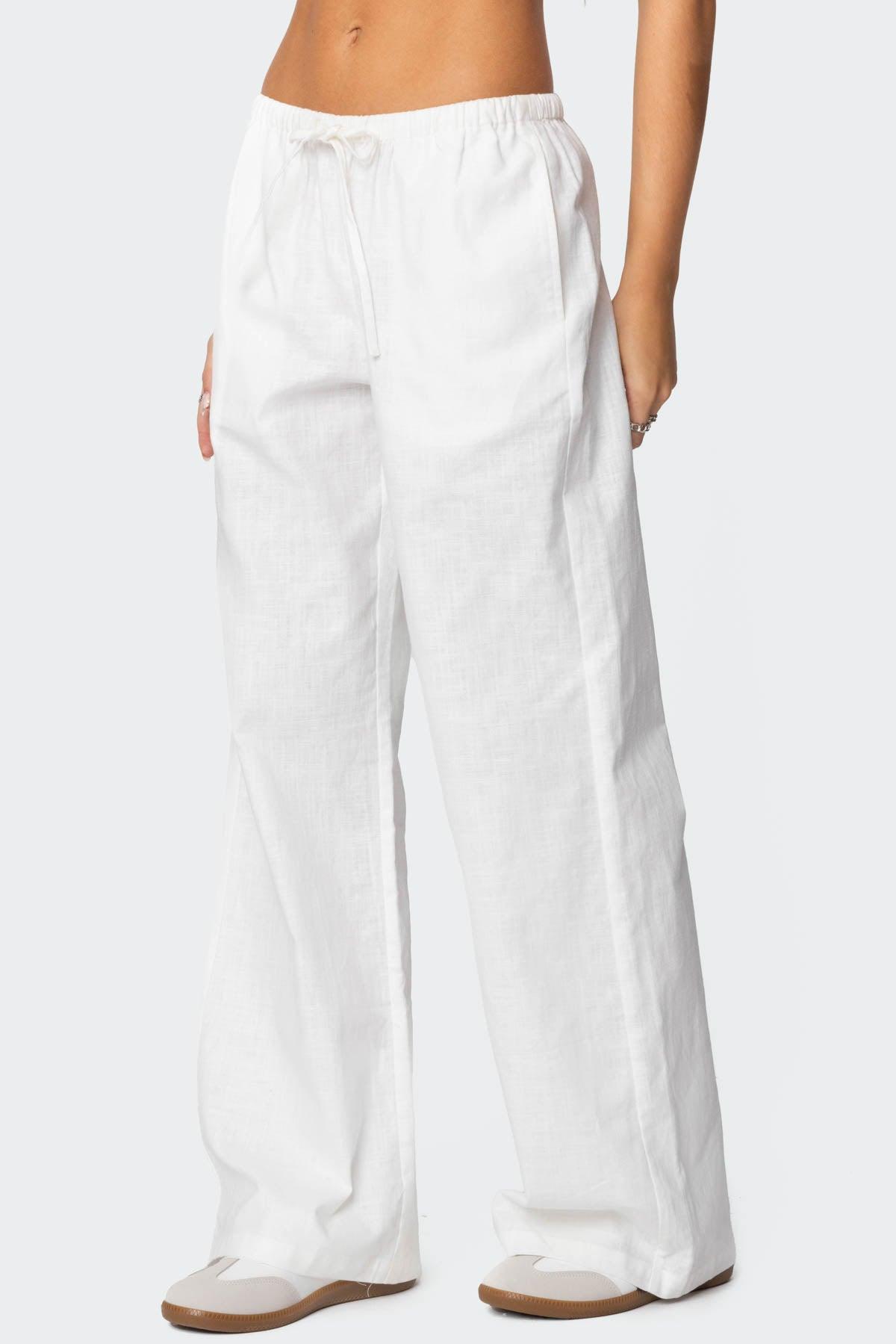 Alexa Linen Blend Pants Product Image