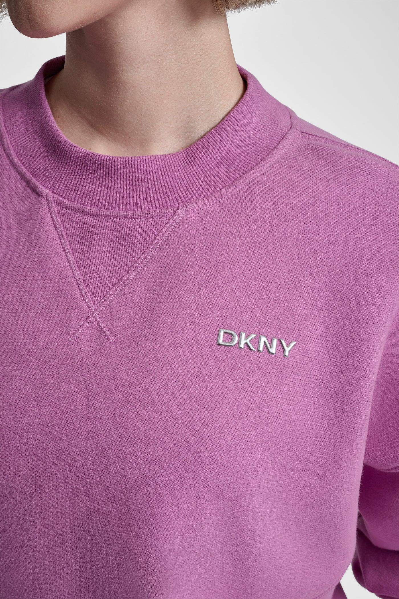 METALLIC BUBBLE LOGO FLEECE PULLOVER Product Image