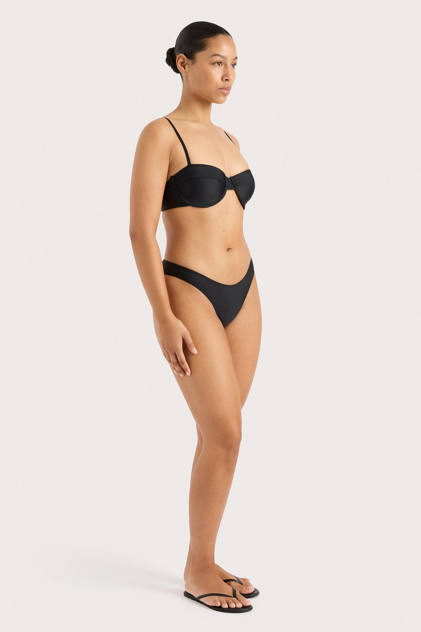 Farrah Bikini Top Black - Final Sale Product Image