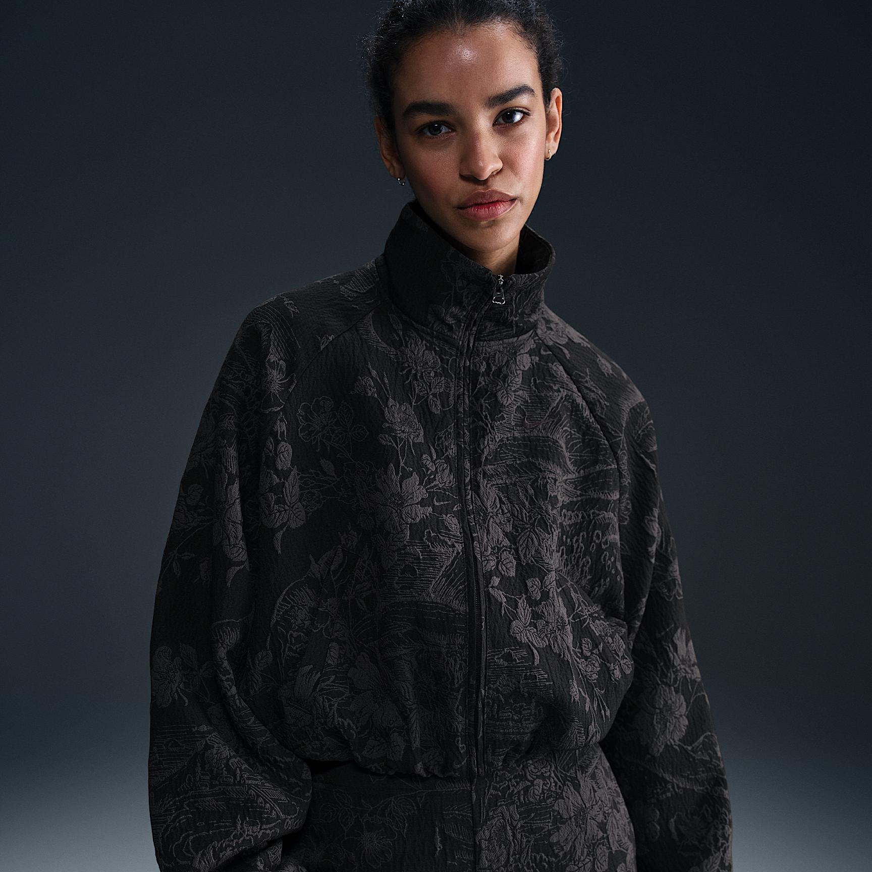 Women's Nike Sportswear Collection Oversized Jacquard Track Jacket Product Image