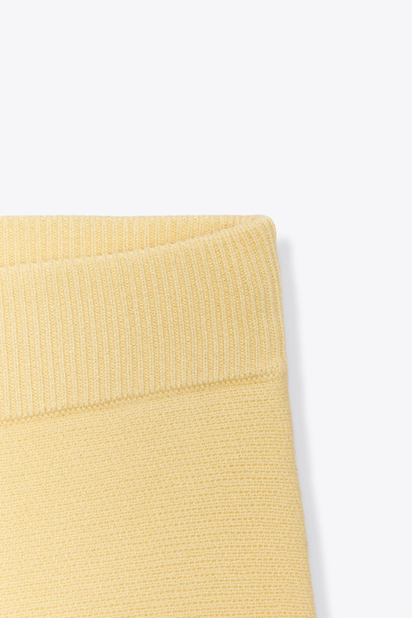 BOX PLEAT KNIT MINI SKIRT Product Image