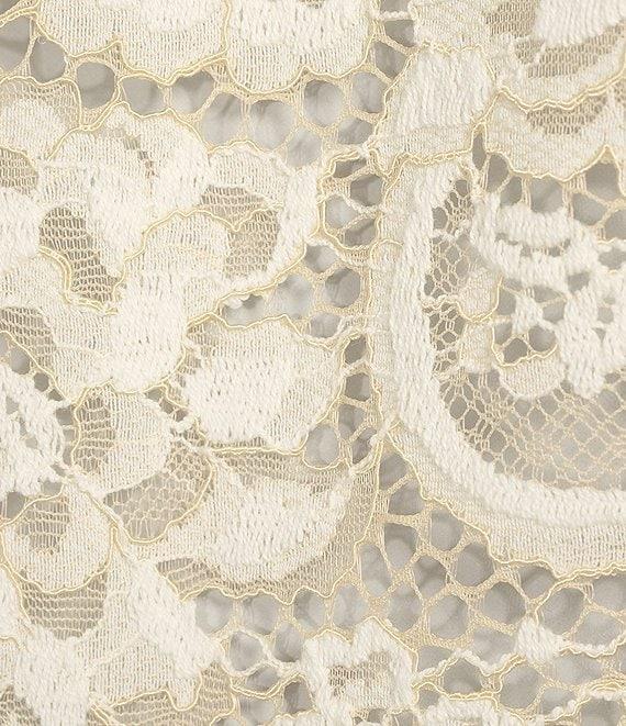 Anne Klein Lace Framed Cardigan Jacket Product Image