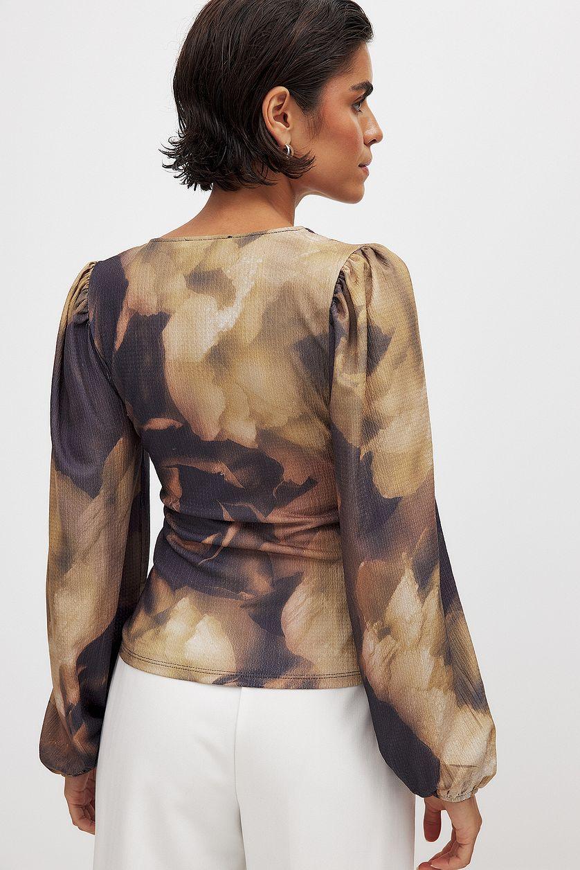 Balloon Sleeve Top Product Image