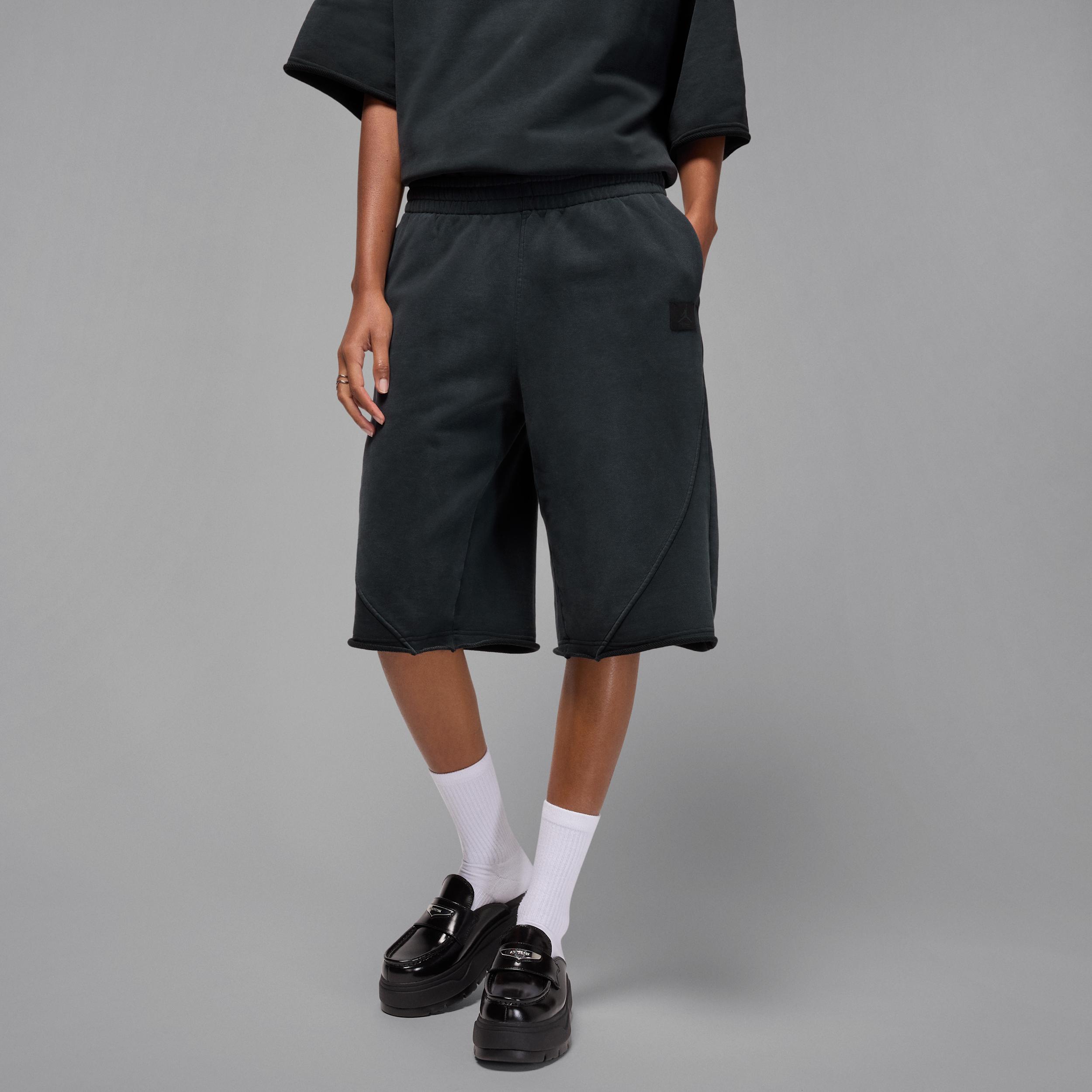 Womens Jordan Flight Fleece French Terry Big Shorts | IB9858-010 Product Image