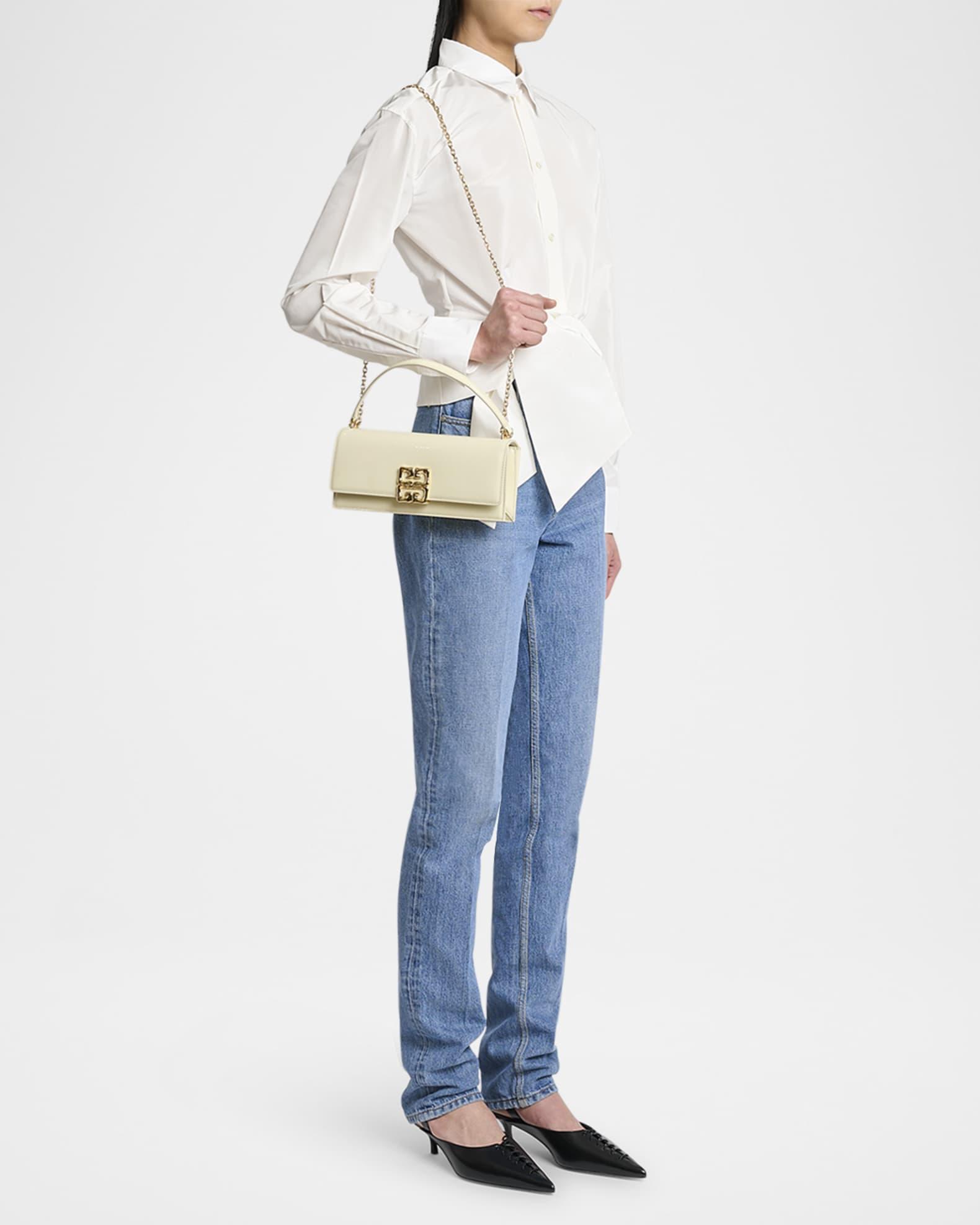 4G Liquid Small Chain Shoulder Bag in Leather Product Image