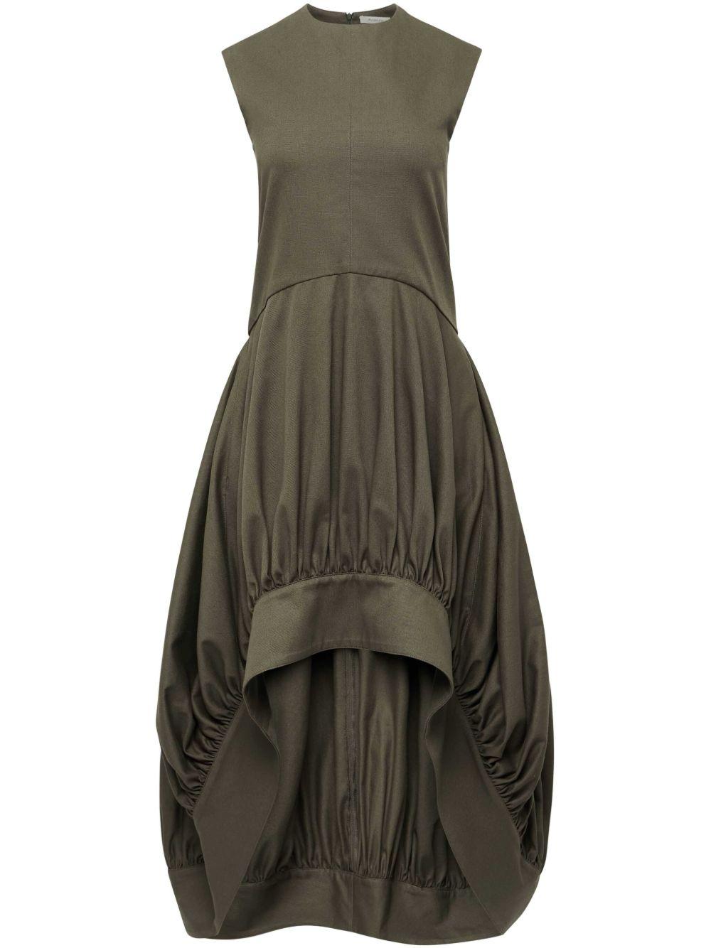 balloon-hem midi dress Product Image