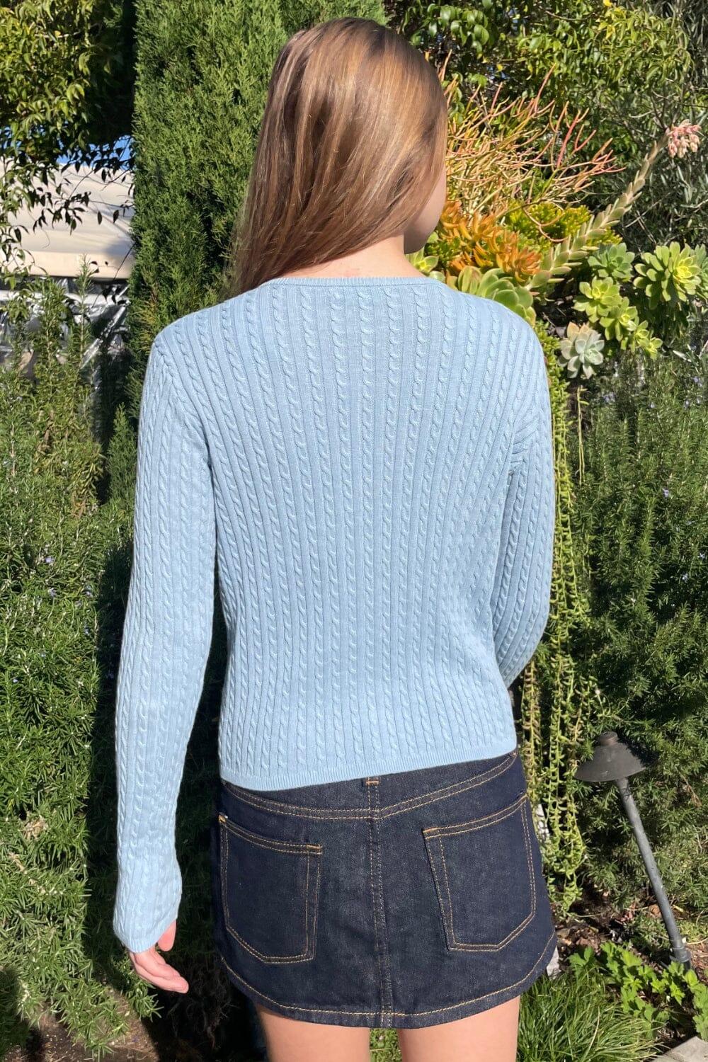 Zoe Cable Knit Cardigan Product Image