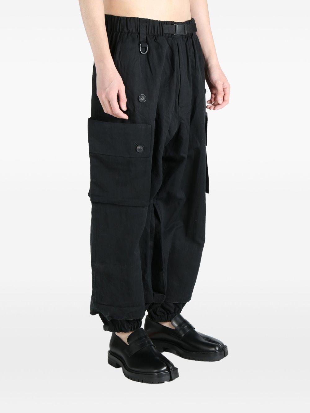 twill cargo trousers Product Image