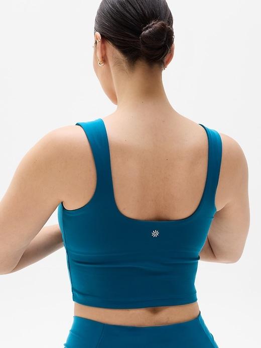 Transcend Square Neck Crop Sports Bra A-C Product Image